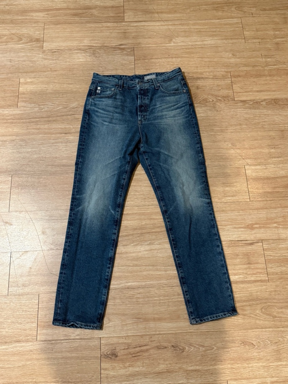 AG ADRIANO GOLDSCHMIED HIGH RISE ALEXXIS SLIM JEANS 31